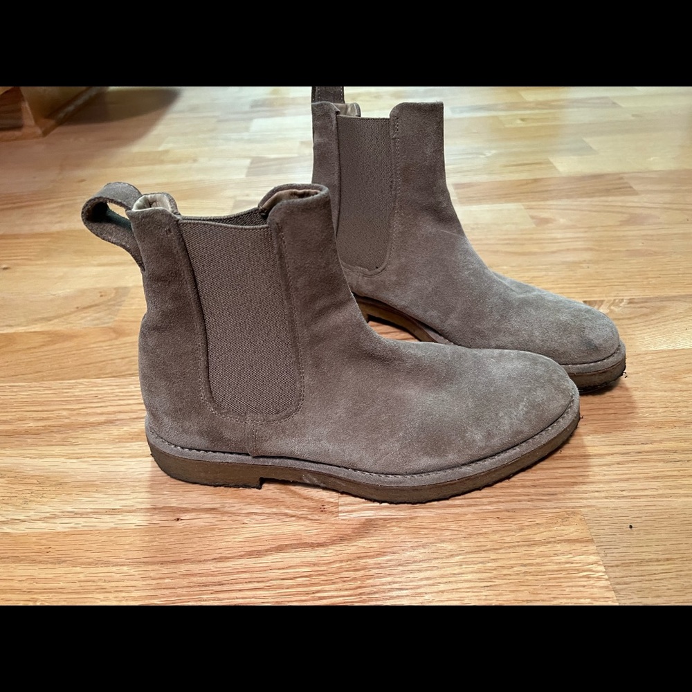 Vince Womens Chelsea boot suede